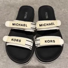 MICHAEL KORS サンダル ブラック ホワイトのサムネイル