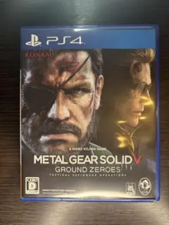 PS4 ソフト メタルギアソリッド5 グラウンドゼロズ メタルギアソリッドV