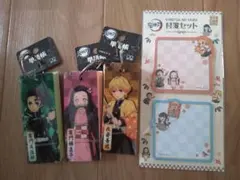 鬼滅の刃 付箋セット、単語帳