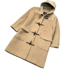 オールドイングランド ダッフルコート ヘリンボーン キャメル