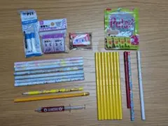 鉛筆　消しゴム　詰め替えのり　まとめ売り