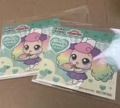 くら寿司　キャッチ！ティニピン　 ポワンピン ステッカー　シール　2枚セット