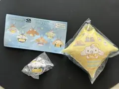 くら寿司　びっくらぽん　シナモンロール　ミルク　キーホルダー
