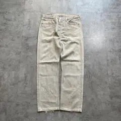 【W36 L33】 USA製 usa levi's white 501xxのサムネイル