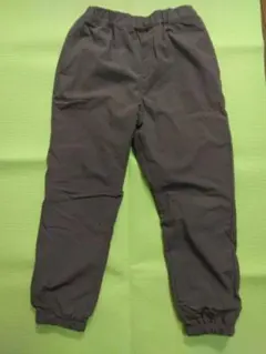 【２本セット】UNIQLO 120サイズ 裏起毛 暖パン グレー ブラック