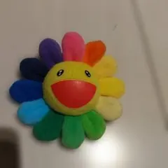 カイカイキキ 村上隆 花 ブローチ フラワー キーホルダー レインボー