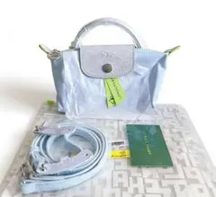 新品LONGCHAMPショルダーバッグ SX ライトパープル 5