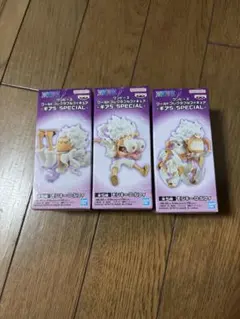 希少！ レアアソートONE PIECE GEAR5 ワールドコレクタブル 3種
