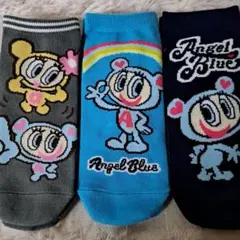 最終お値下げ❗【新品未使用】エンジェルブルー 靴下3足セット