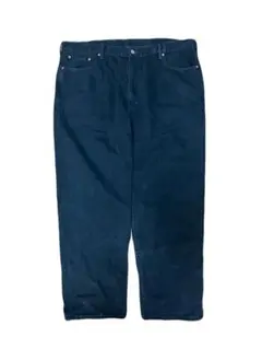 Levis 550 W44 L30 ブラック　デニム　極太　バギー