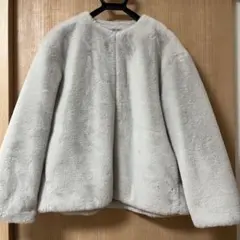 フラッフィーブルゾン gu