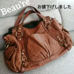 Beau're ヴュレ　2wayバッグ本革バッグ
