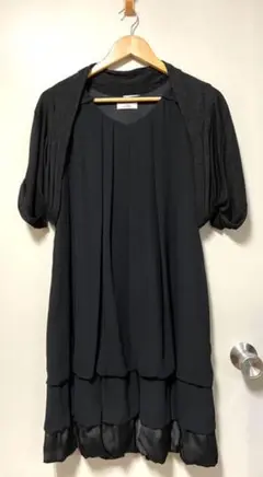 【さらにお値下げ】結婚式 二次会 ボレロ付きワンピースドレス　13号