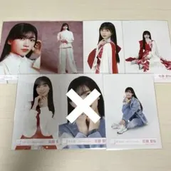 櫻坂46 佐藤愛桜 生写真 摩擦係数 新参者 赤白 赤緑 まとめ売り 四期生