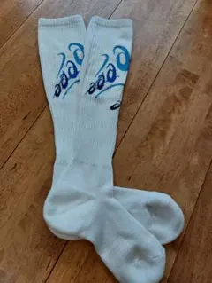 asics バレーボール用ソックス ホワイト