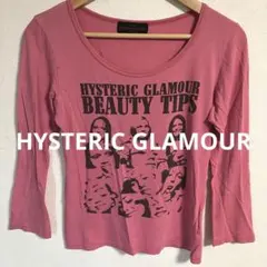 【雰囲気抜群❗️】00's HYSTERIC GLAMOUR 総柄 チビT Y2K