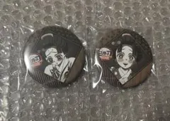 鬼滅の刃　恋雪　2種　缶バッジ　お楽しみくじ　ダイニング