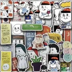 oh, lolly day! オーロリーデイ ステッカー　50枚セット 韓国
