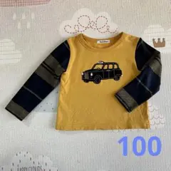 ファミリア☆長袖トップス タクシー サイズ100