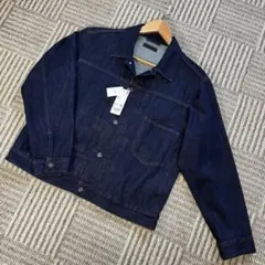 UNIQLO デニムトラッカージャケット 68 BLUE L