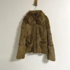 『エゴイスト』ラビットファージャケット 毛皮 ワイヤー イエローキャメル M 2025年最新】EGOIST レディース 毛皮・ファーコートの人気アイテム