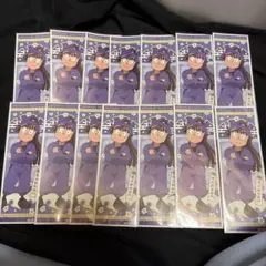 忍たま　尾浜勘右衛門　ロングステッカー　14枚