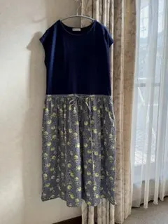 美品　アフタヌーンティー　ロングワンピース