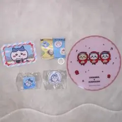くら寿司 ちいかわ コラボ オリジナル アクリルマグネット 缶バッジ ハチワレ