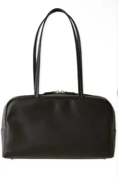 ミラオーウェン ソフトボストントートバッグ　ブラック