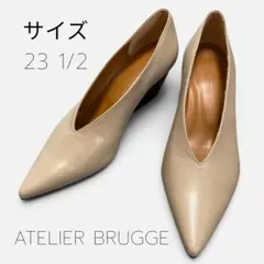 ATELIER BRUGGE　アトリエ ブルージュ　Vカット　ウェッジパンプスのサムネイル