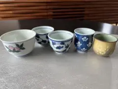 陶器　お猪口5個セット