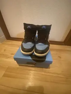 Nike Air Jordan 1 High認定書、BOX、シューレース水色付き