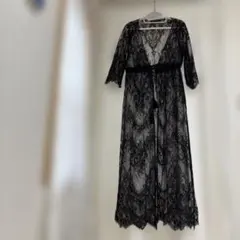 GORGE ブラックレースロングカーディガン　まとめ売り可