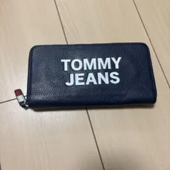 TOMMY JEANS ラウンドファスナー長財布 ネイビーのサムネイル