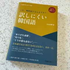 これ、韓国語で言えますか? 訳しにくい韓国語