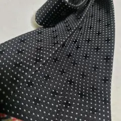 美品✨ポールスミス☆ドット柄ネクタイ 花柄裏地 シルク