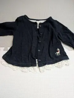 Biquette Club ネイビー カーディガン　80