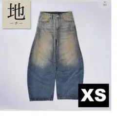 L2302 ダーティーバルーンデニム XS（blue） 地底人ONLINE - メルカリ
