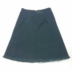 ?エンポリオアルマーニ フリルヘムスカート ブラック系 レディースのサムネイル
