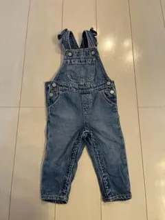 Baby GAPデニムオーバーオール 12-18 80サイズ