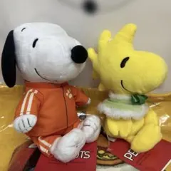 PEANUTS スヌーピー ウッドストック ぬいぐるみセット