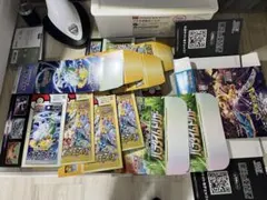 ポケモンカードゲーム　空箱　vユニ　パラトリ　アルカナ　黒炎のサムネイル