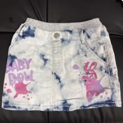 ベビードール デニムスカート 110
