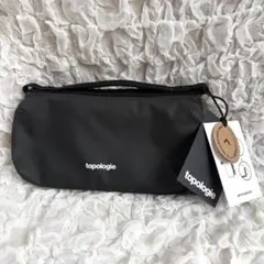 topology トポロジー ボトルサコッシュ ブラック 【バッグ本体のみ】