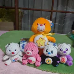 ケアベア ぬいぐるみ 5体セット 新品・未使用 サイズ・大22cm小10cm