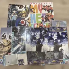 僕のヒーローアカデミア 一番くじ I賞　歴代ビジュアルクリアポスター　おまけ