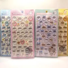 正規品　ボンボンドロップシール　ちいかわ　第一弾　コンプリート　4枚セット