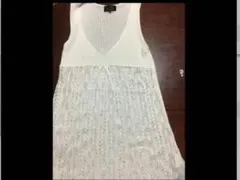 アンタイトル　チュニック　白のサムネイル