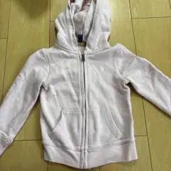 ポロ ラルフローレン　ピンクフード付きパーカー4T