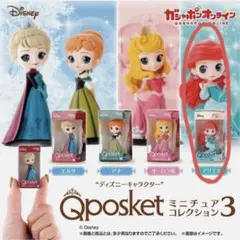 Qposket ミニチュアコレクション3 ディズニー　アリエル